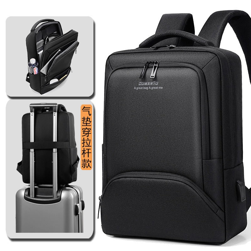 Professional Waterproof Laptop Backpack Black