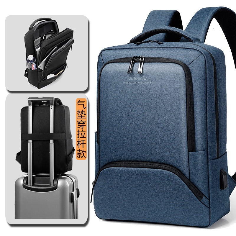 Professional Waterproof Laptop Backpack Black
