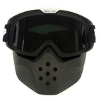 BOLLFO Retro Mask Goggles for Motorcycle Racing Outdoor Riding