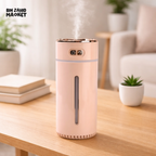 PORTABLE CAR AIR HUMIDIFIER – USB MIST MAKER WITH RGB LED MOOD LIGHT