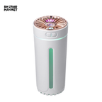 PORTABLE CAR AIR HUMIDIFIER – USB MIST MAKER WITH RGB LED MOOD LIGHT