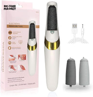 RECHARGEABLE ELECTRIC CALLUS REMOVER – CORDLESS ELECTRONIC FOOT FILE FOR WOMEN & MEN