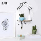 WALL MOUNTED HOME SHAPED SHELF